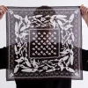 KALEIDOSCOPE OF BUTTERFLIES BANDANA - BROWN