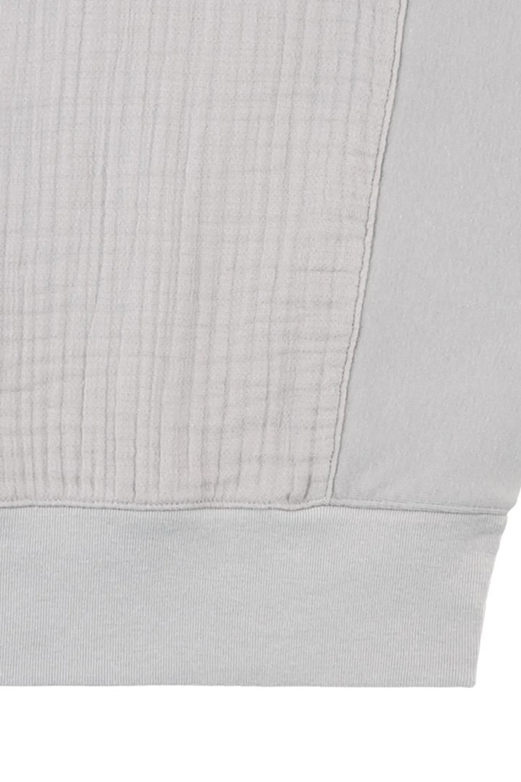 LAYERED GAUZE HALF ZIP