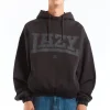 Lazy Mask Hoodie Washed Black