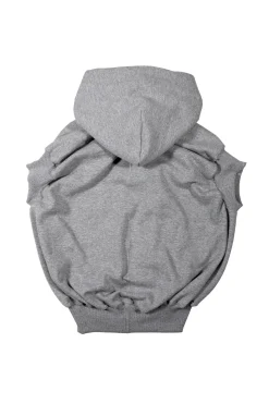 LONG STRAP CROPPED HOODIE
