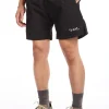 LUNACY FREE WHEELING TRACK SHORTS - BLACK