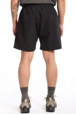 LUNACY FREE WHEELING TRACK SHORTS - BLACK