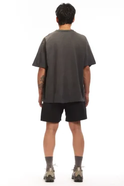 LUNACY FREE WHEELING TRACK SHORTS - BLACK