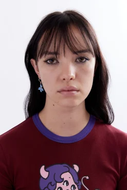 LUNACY WARPED GESTURE EARRING