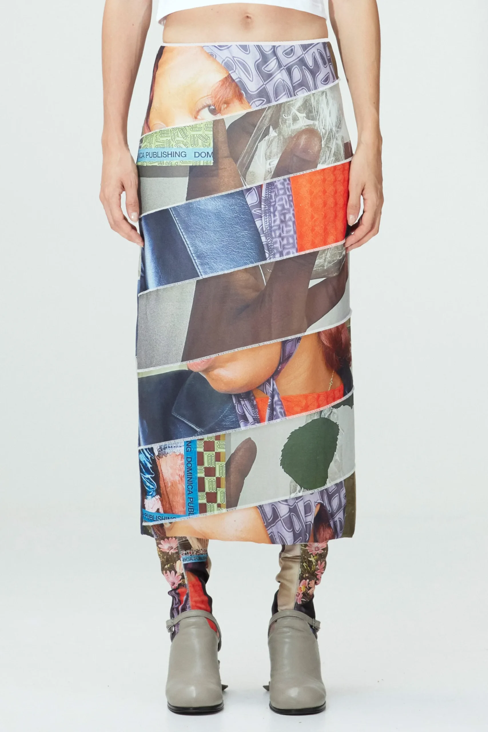 MARTINE SYMS - SELFIE SCROLL STRETCH SKIRT