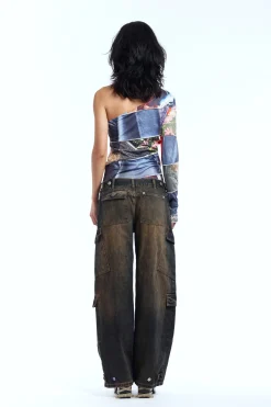 MARTINE SYMS - SELFIE SCROLL STRETCH TOP