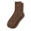 Mini OG Logo Socks Brown