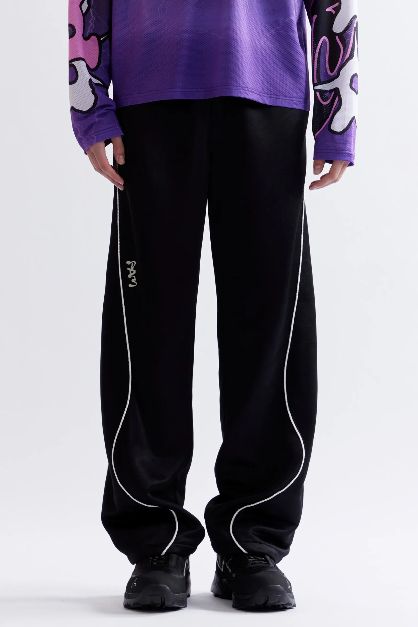 MIRAGE TRACK PANT - BLACK