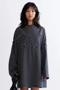 MOON MAIDEN STRIPE DRESS
