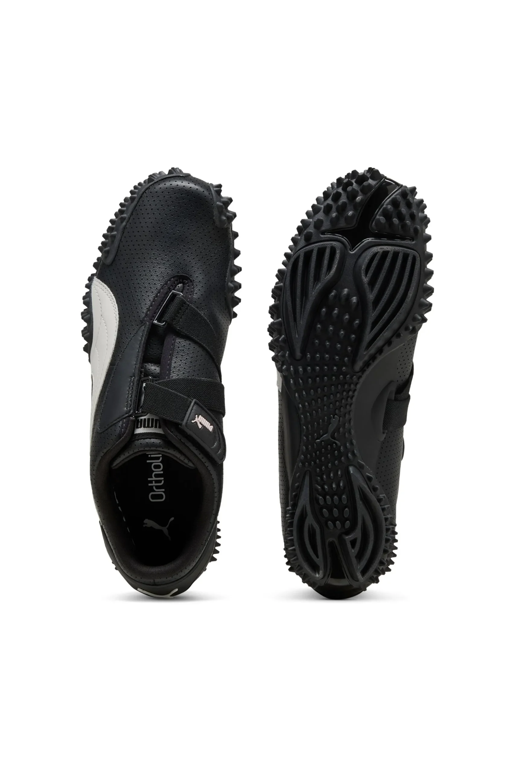 Mostro Perforated - Black / White