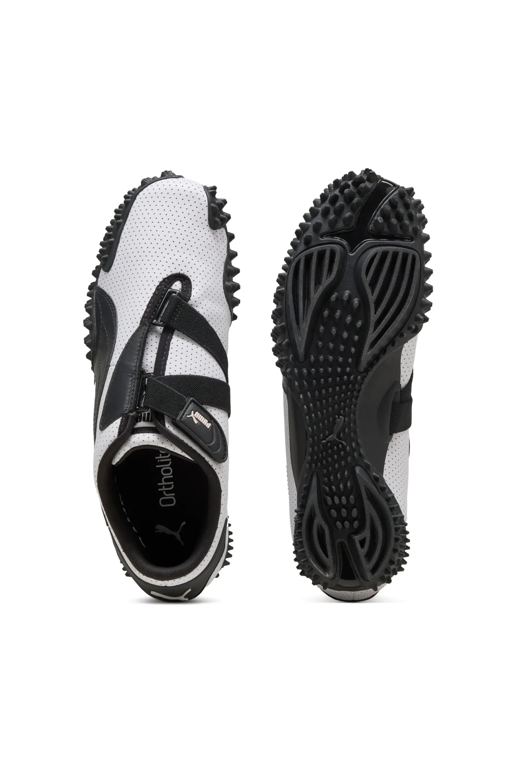Mostro Perforated - White / Black