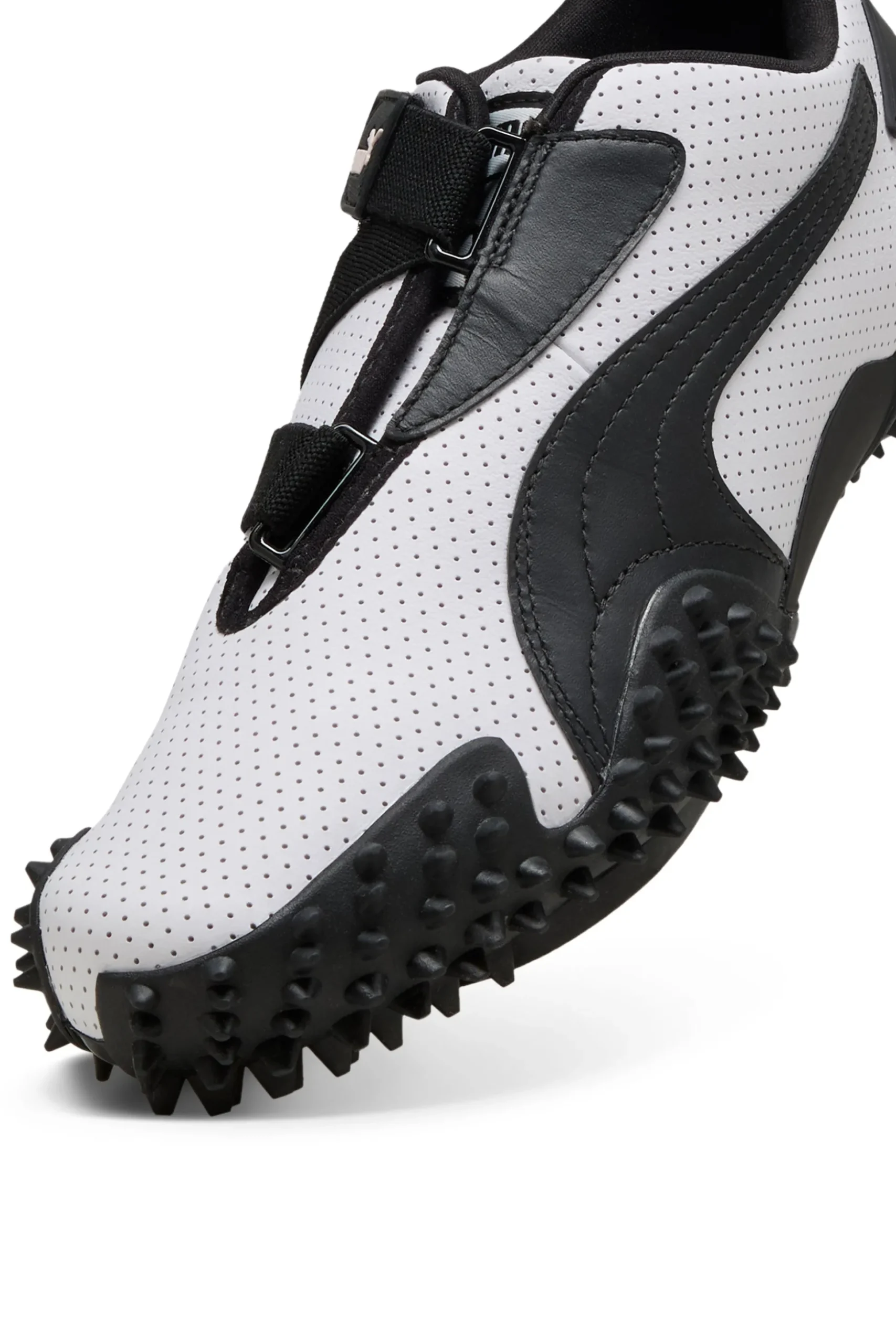 Mostro Perforated - White / Black