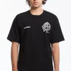 NH X ANARCHIC ADJUSTMENT . TEE SS-1 BLACK