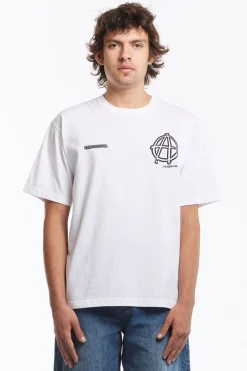 NH X ANARCHIC ADJUSTMENT . TEE SS-1 WHITE