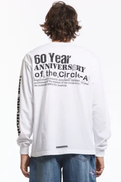 NH X ANARCHIC ADJUSTMENT . TEE LS WHITE