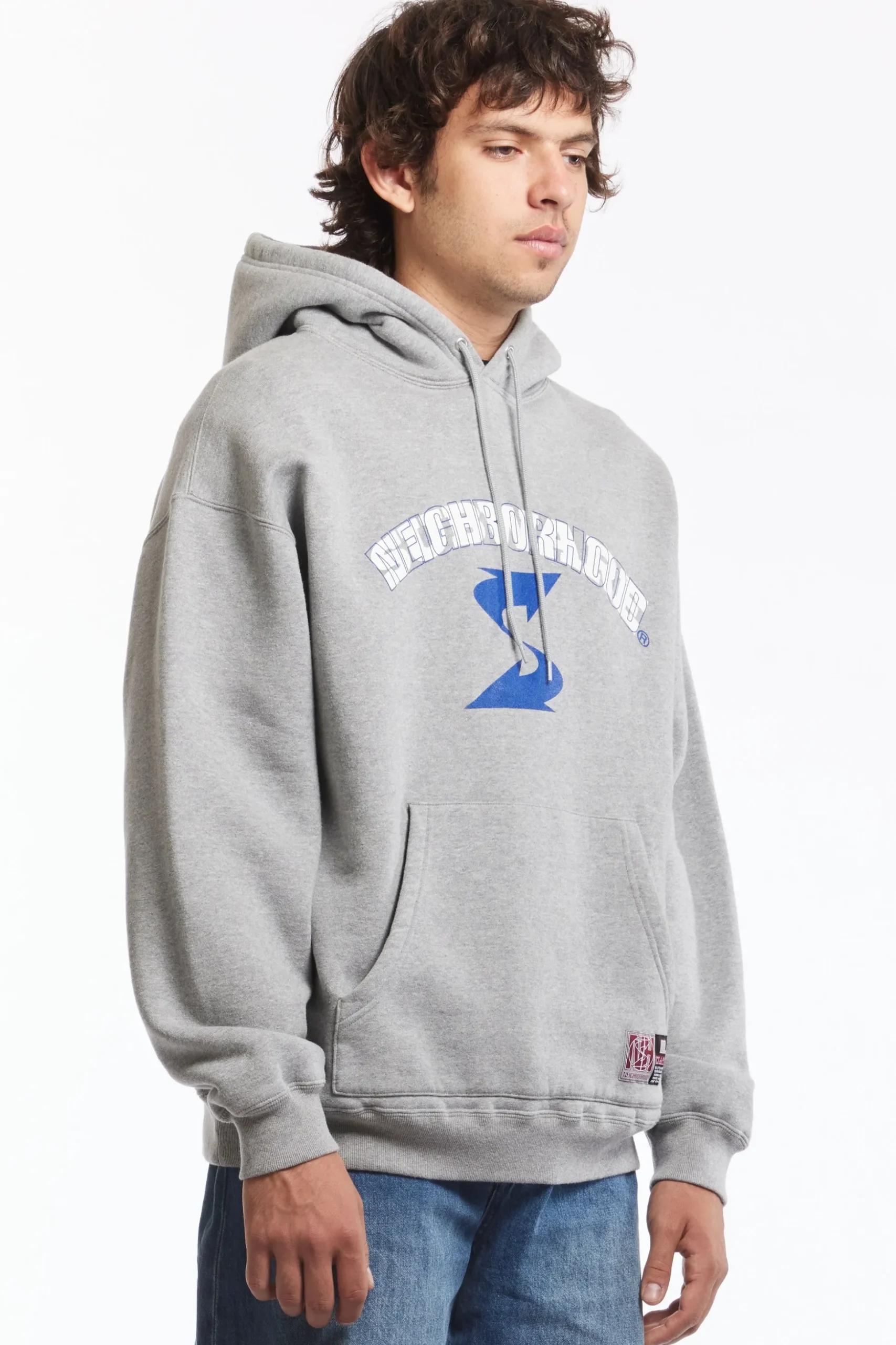 NH X SUBWARE . HOODED SWEATSHIRT GREY