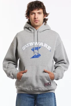NH X SUBWARE . HOODED SWEATSHIRT GREY