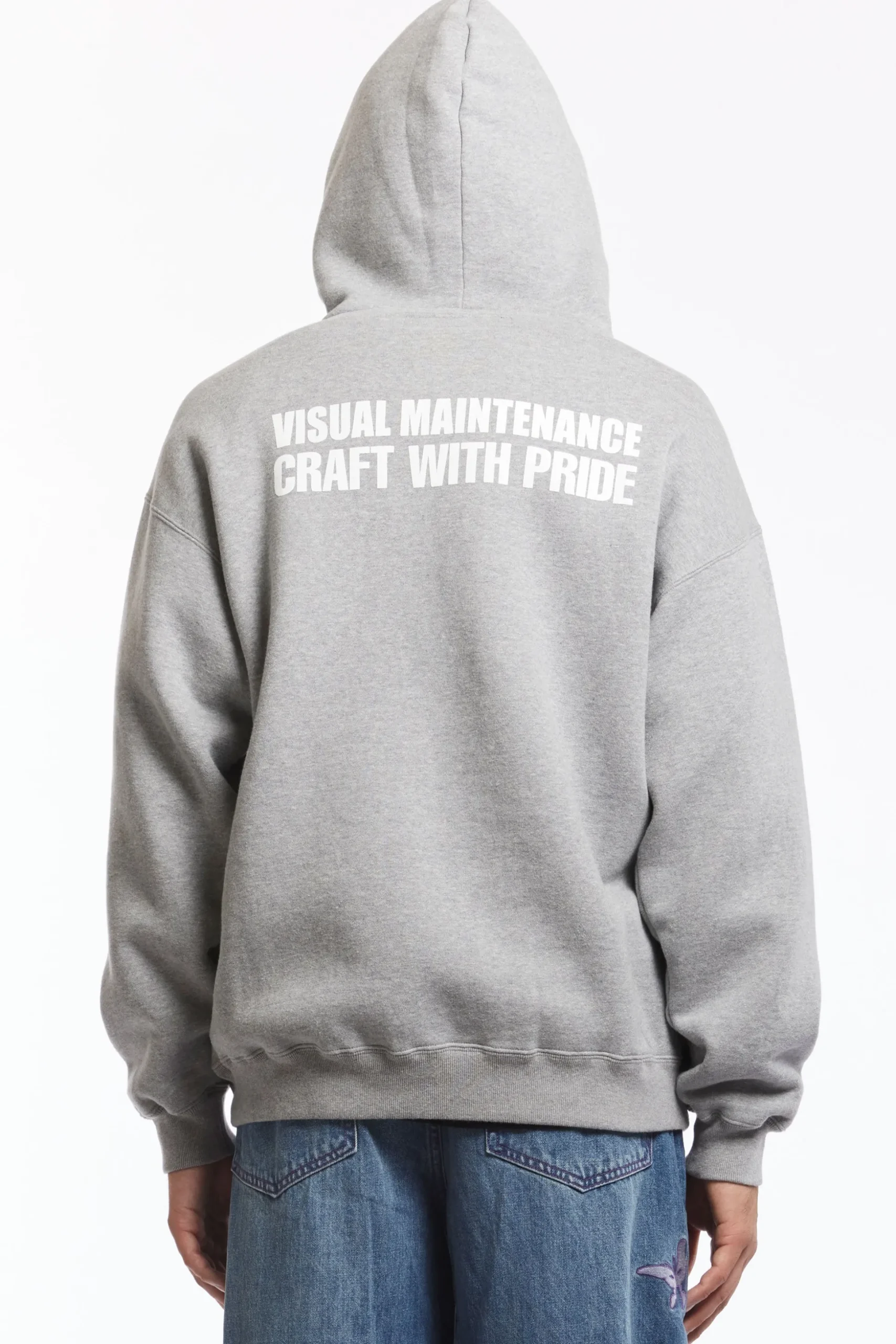 NH X SUBWARE . HOODED SWEATSHIRT GREY