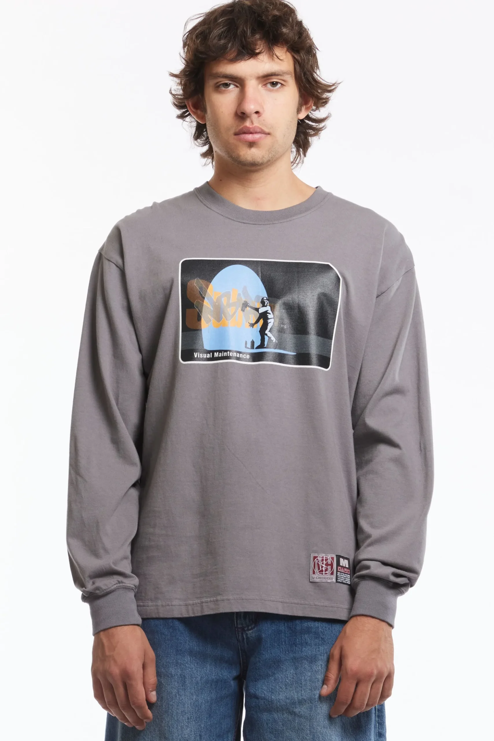 NH X SUBWARE . TEE LS-1 GREY