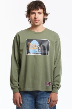 NH X SUBWARE . TEE LS-1 OLIVE DRAB