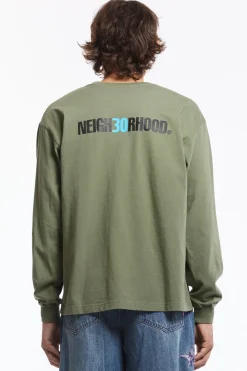 NH X SUBWARE . TEE LS-1 OLIVE DRAB