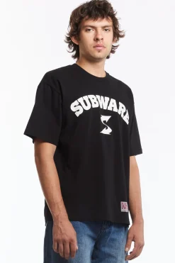 NH X SUBWARE . TEE SS-3 BLACK