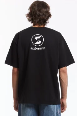 NH X SUBWARE . TEE SS-1 BLACK