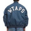 NYLON TWILL TEAM JACKET TEAL
