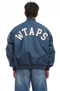 NYLON TWILL TEAM JACKET TEAL