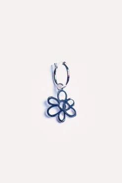 OUTLINE GESTURE EARRING - SILVER