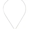 OUTLINE GESTURES NECKLACE - SILVER