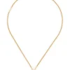 OUTLINE GESTURES NECKLACE - GOLD