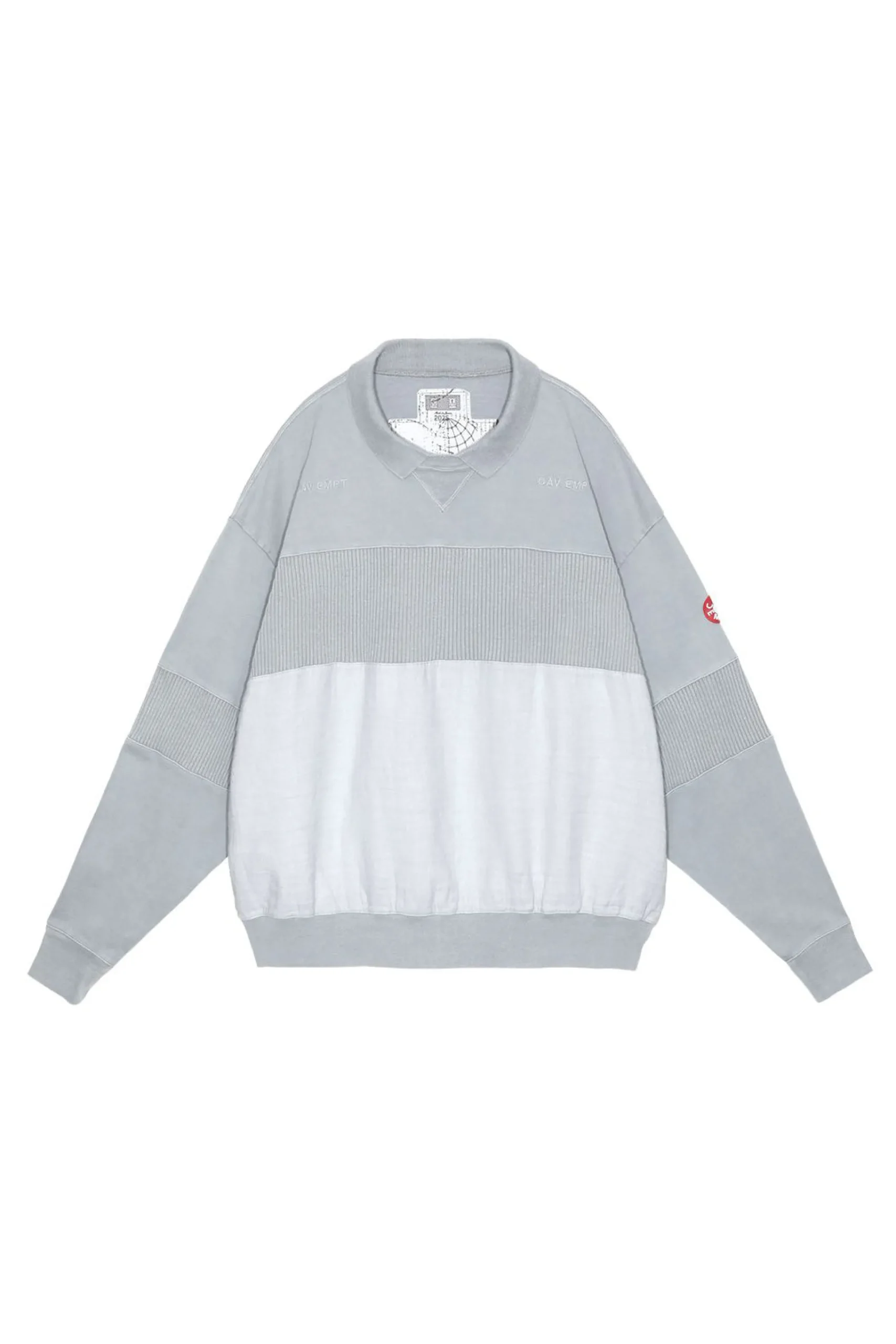 OVERDYE COLLARED LIGHT CREW NECK