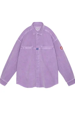 OVERDYE CORD DESIGN BIG SHIRT