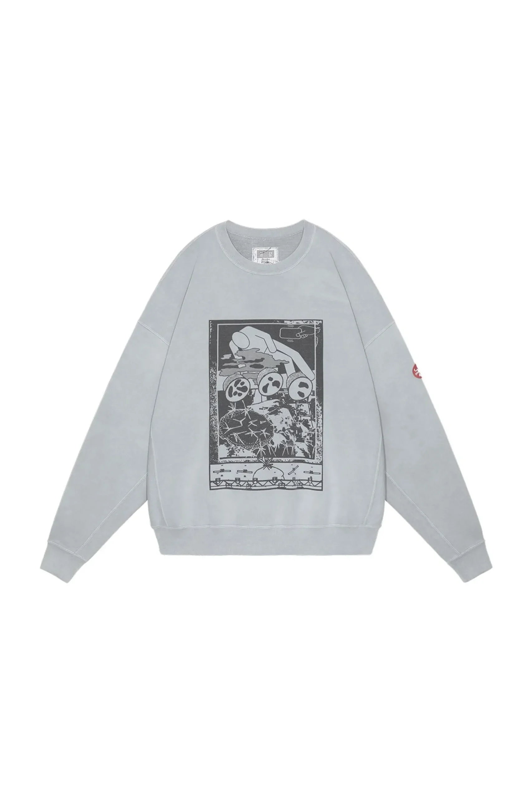 OVERDYE FK MindfulnessBlock CREW NECK