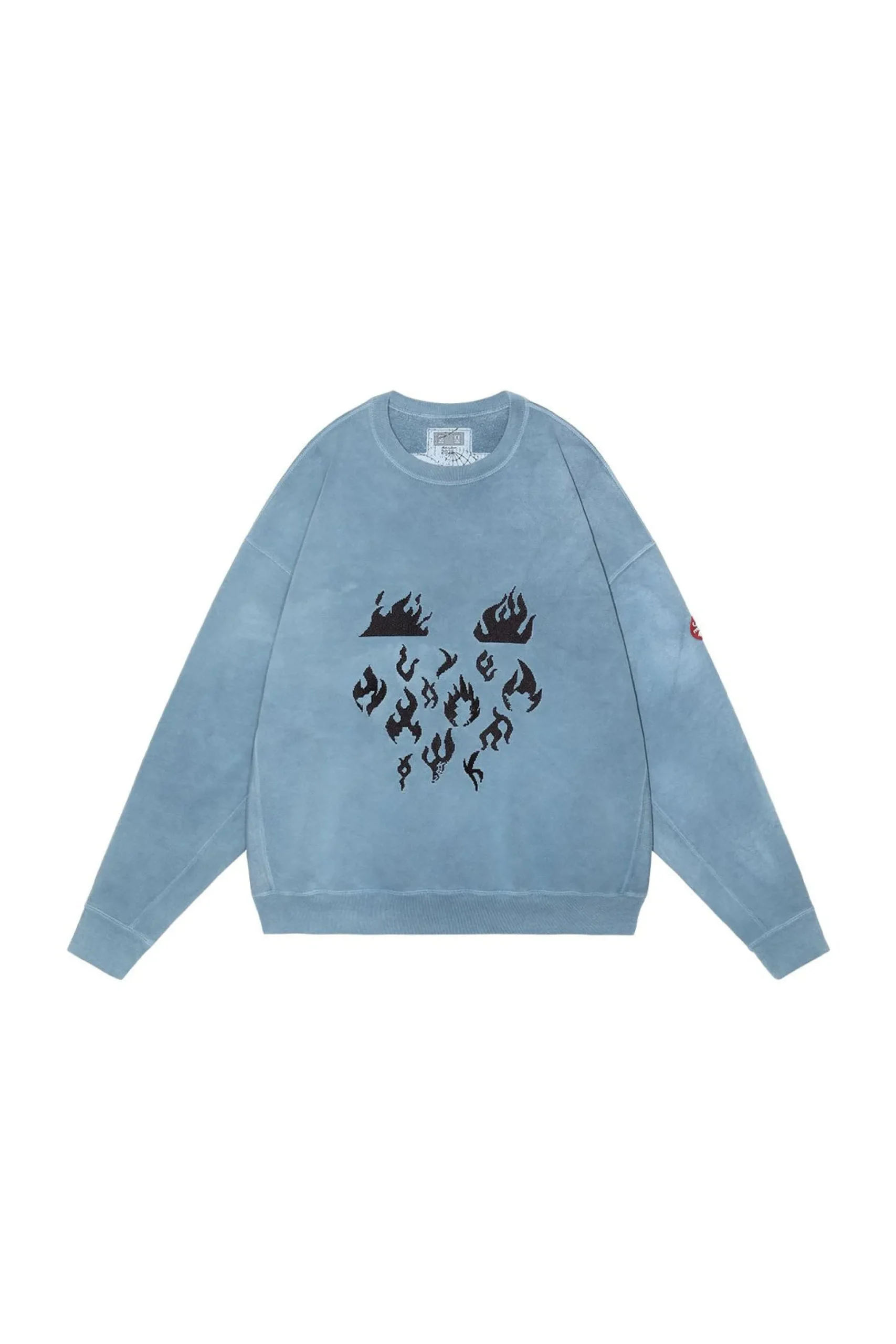 OVERDYE FLARE CREW NECK