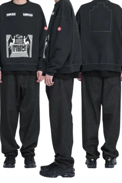 OVERDYE MD MACHINES CREW NECK