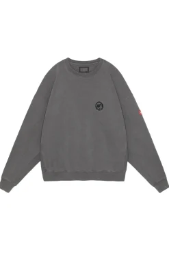 OVERDYE PRE COG CREW NECK CHARCOAL