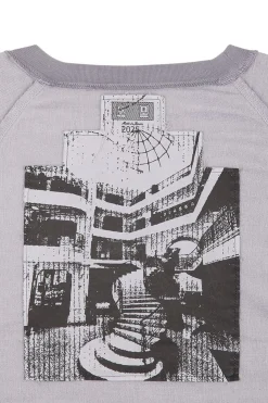 OVERDYE RAGLAN GAUZE LONG SLEEVE