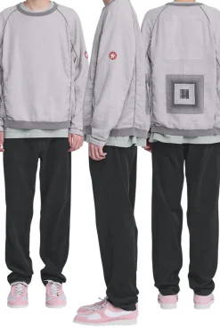 OVERDYE RAGLAN GAUZE LONG SLEEVE