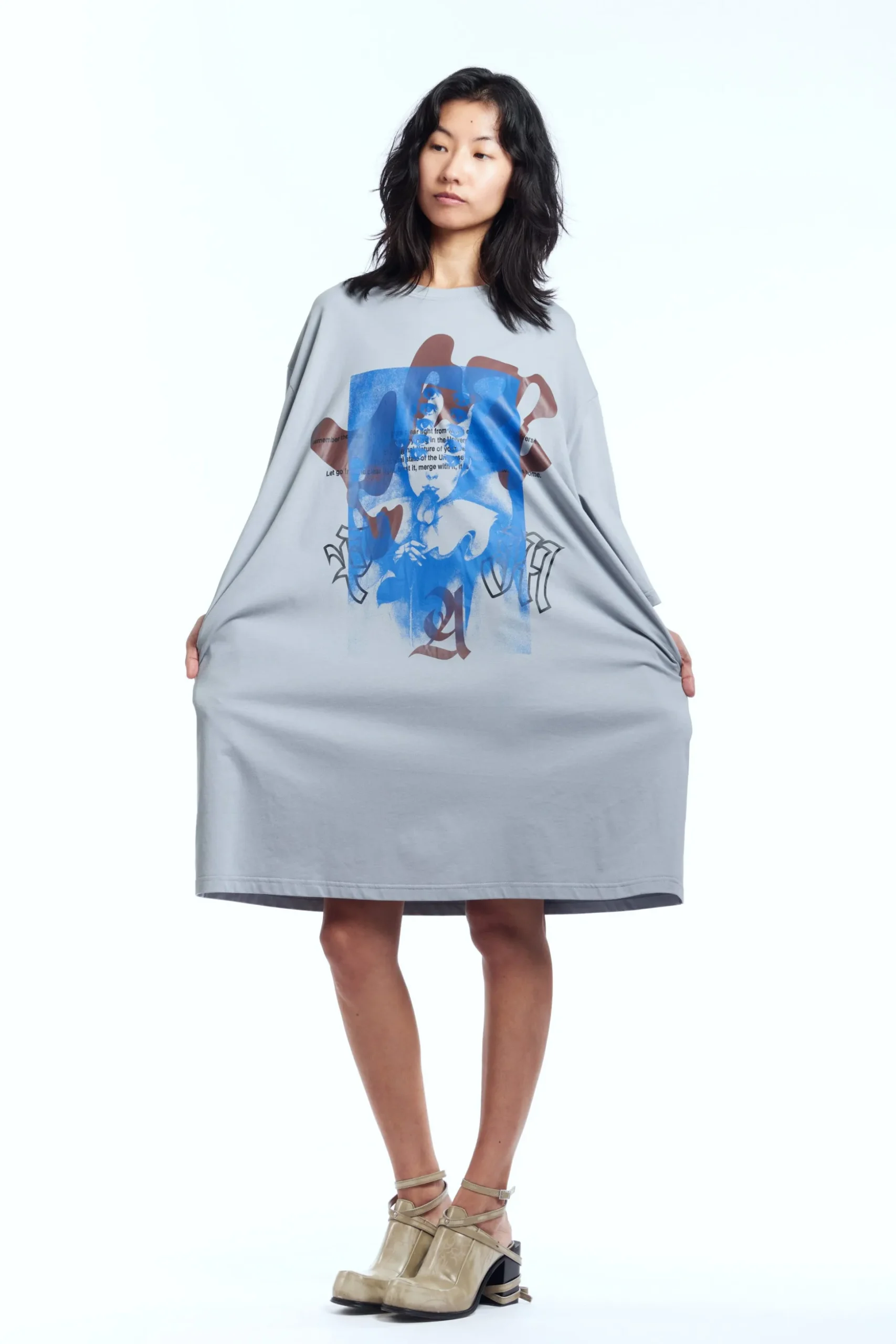 OVERSIZED TEE DRESS