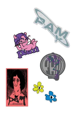 P.A.M. LUNACY STICKER PACK