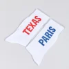 PARIS, TEXAS SOCKS WHITE