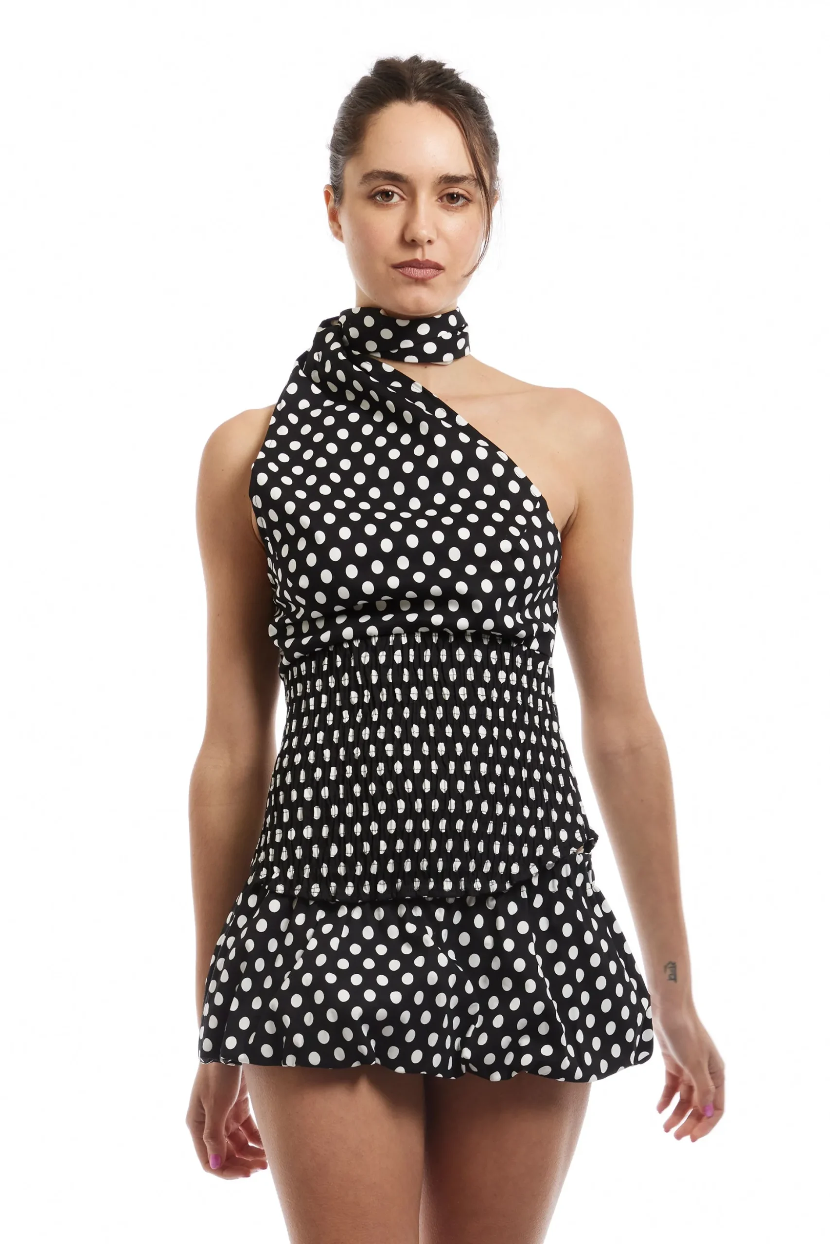POLKA DOT GWEN BUBBLE SKIRT