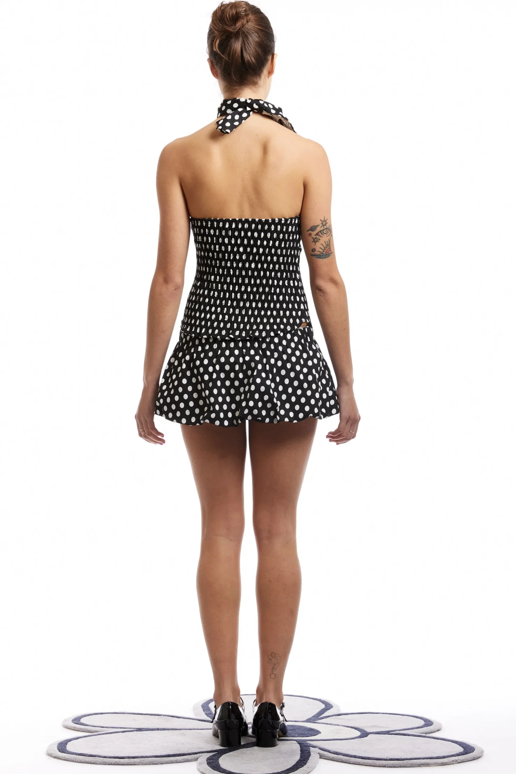 POLKA DOT GWEN BUBBLE SKIRT
