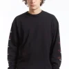 PRTC LS COTTON PULLOVER BLACK