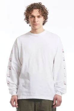 PRTC LS COTTON PULLOVER WHITE