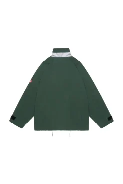 REFLECT COLLAR ZIP JACKET