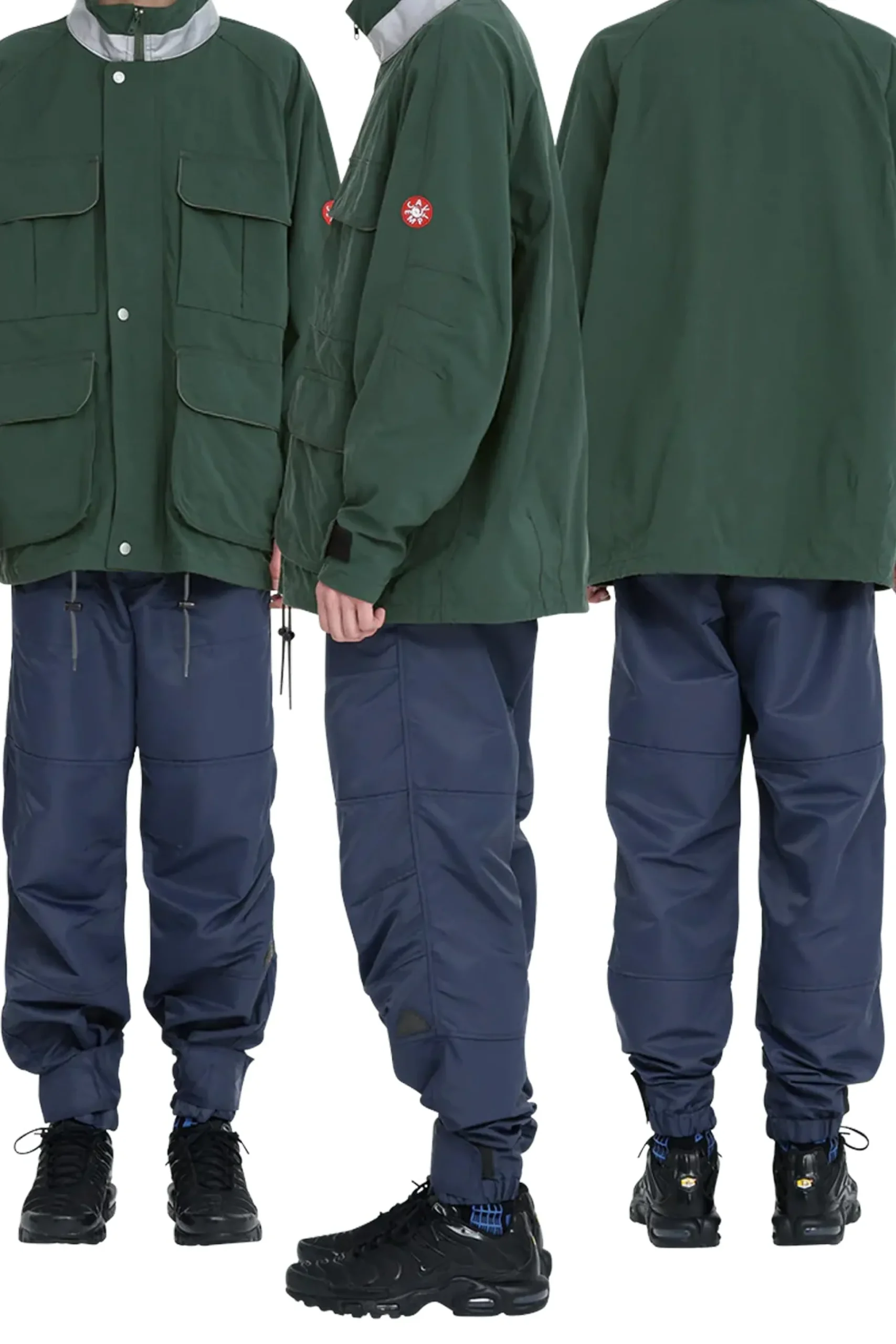 REFLECT COLLAR ZIP JACKET
