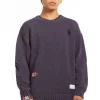 SAVAGE CREWNECK KNITTED SWEATER NAVY